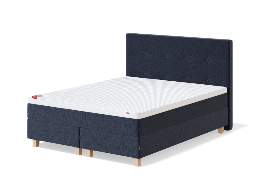 Blue continental tipo lova, 160 × 200 cm