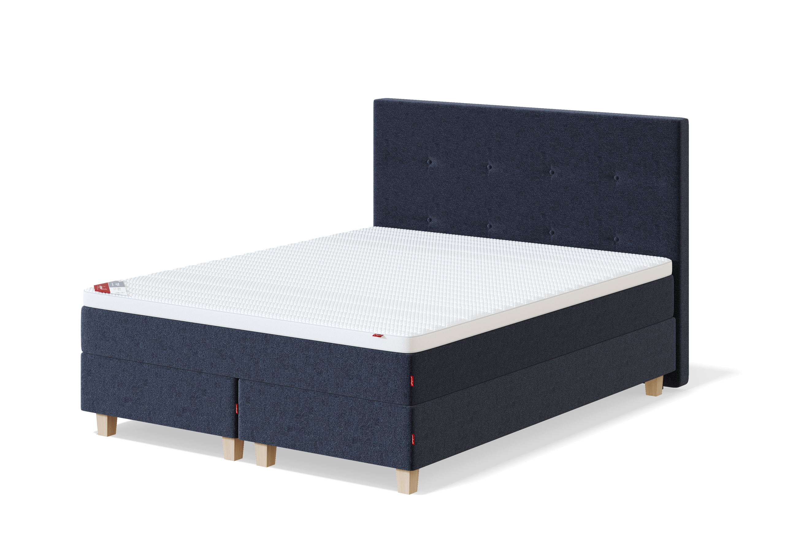 Blue continental tipo lova, 160 × 200 cm