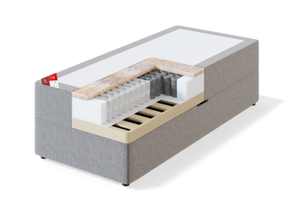Red Storage kušetė su daiktadėže